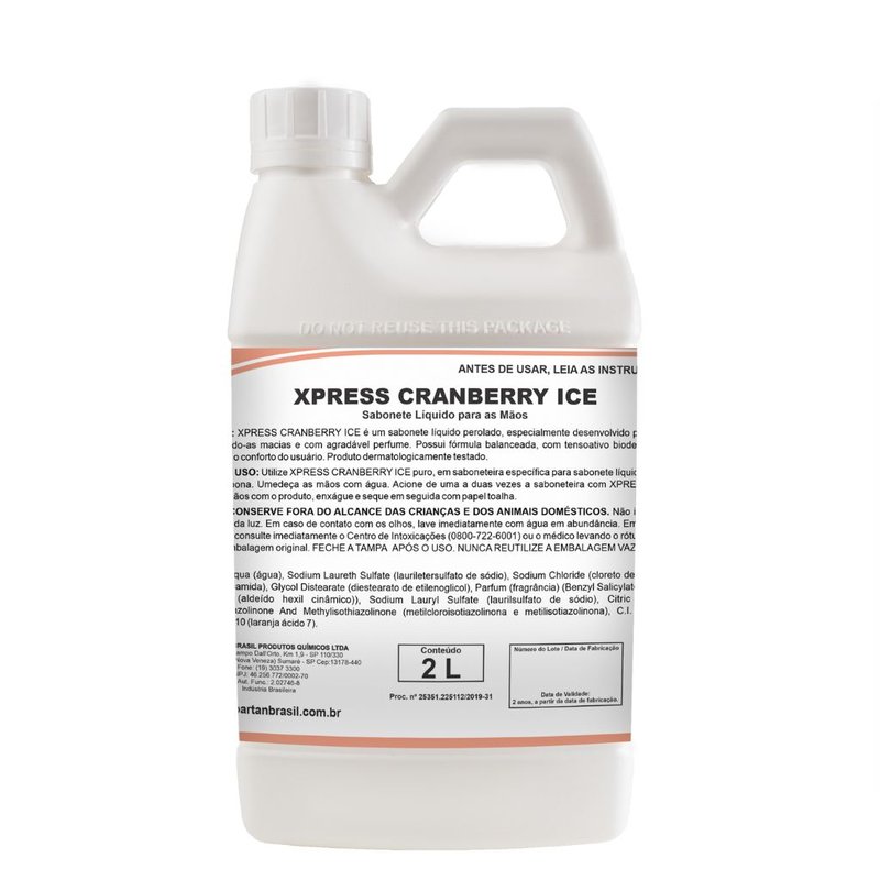 xpress cranberry ice 2l
