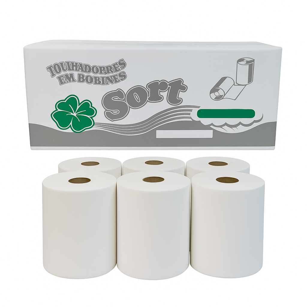 Caixa Toalha Interfolhada Sort Branco Luxo 20x21 C/5000